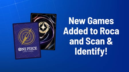 New Games Added to Roca and Scan & Identify